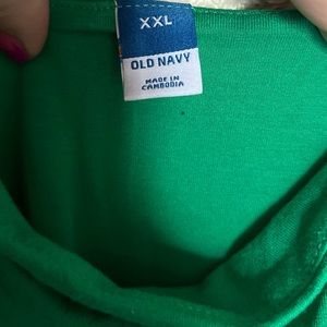 Cotton Kelly green summer dress with pockets!